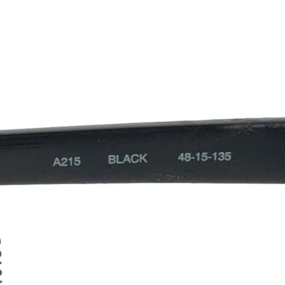 Converse Kids Eyeglasses Frames A215 BLACK Rectangular Glitter Sparkle 48-15-135